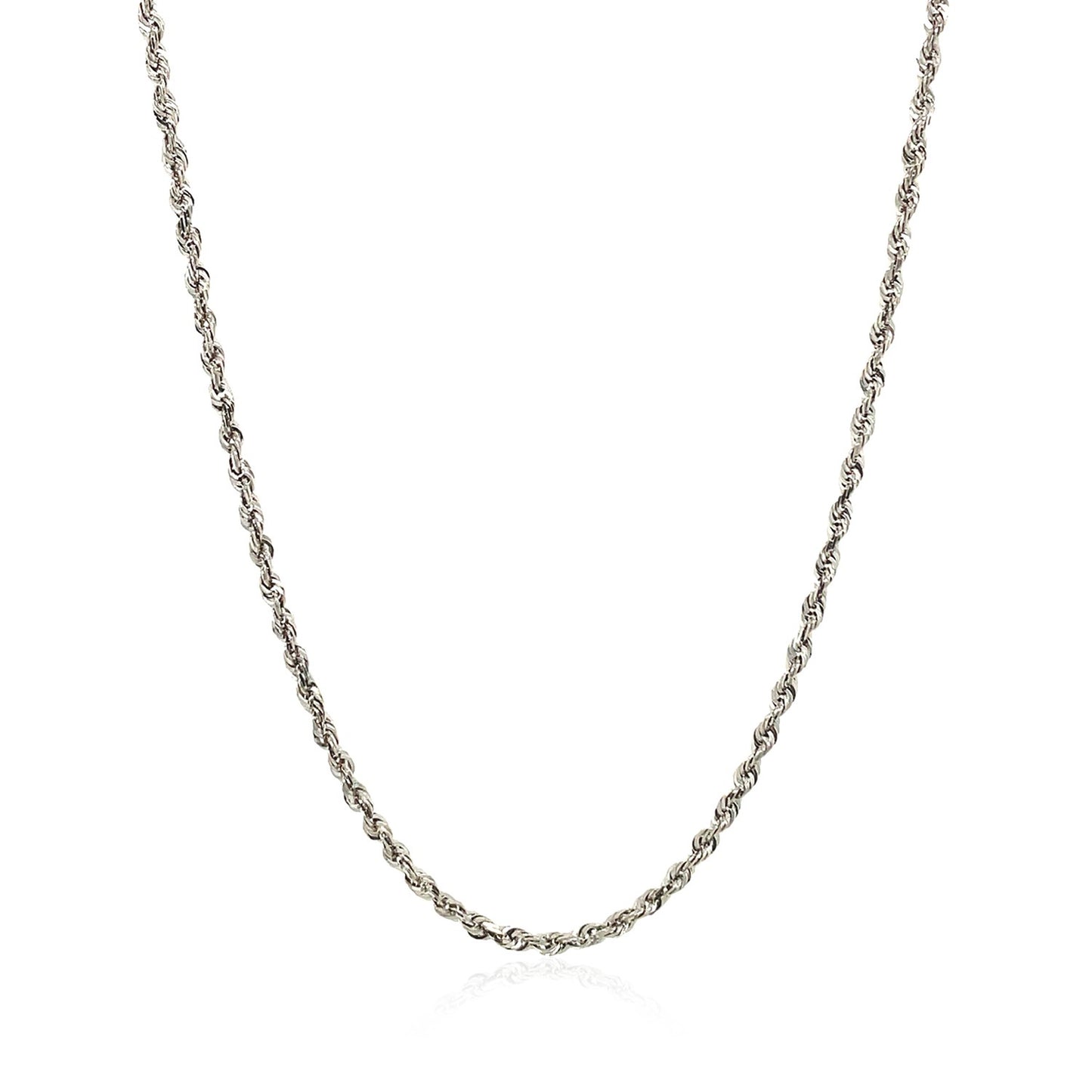 Rope Chain WG Necklace 1.8mm
