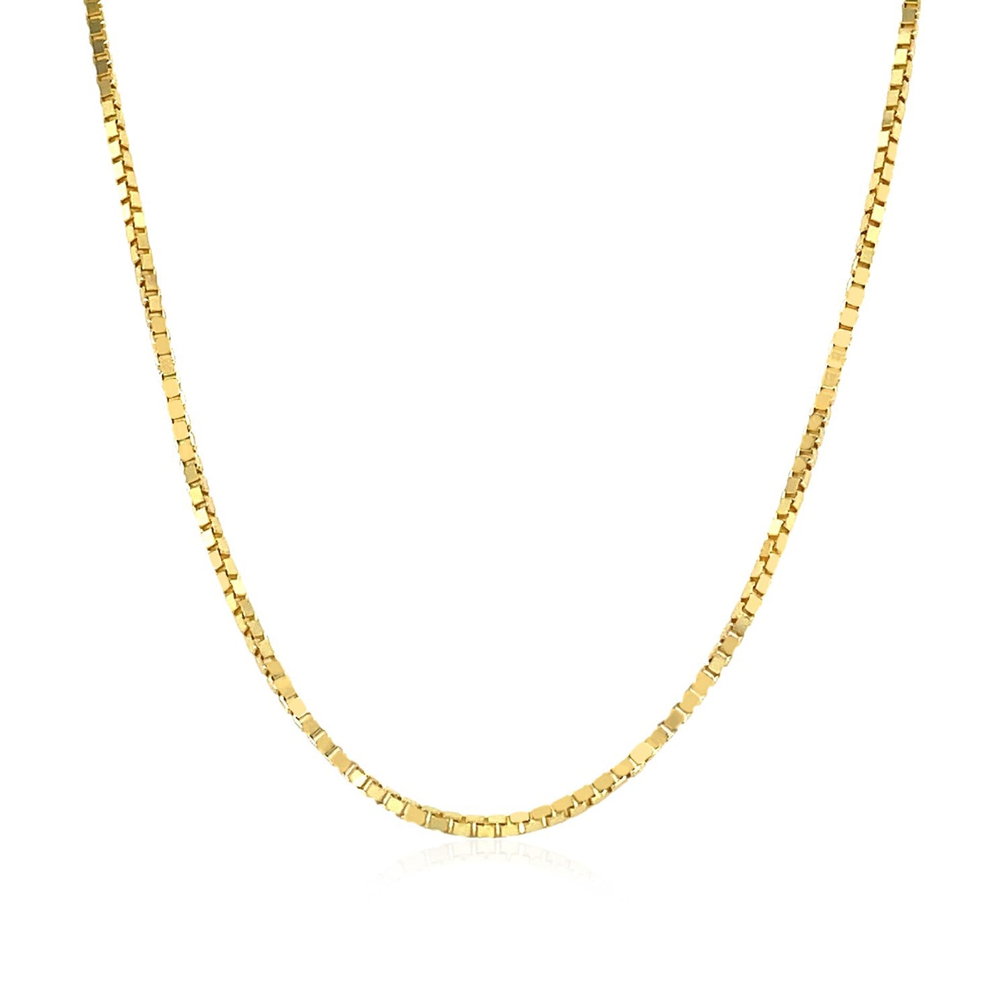 Venetian Box Chain Necklace 1.1mm