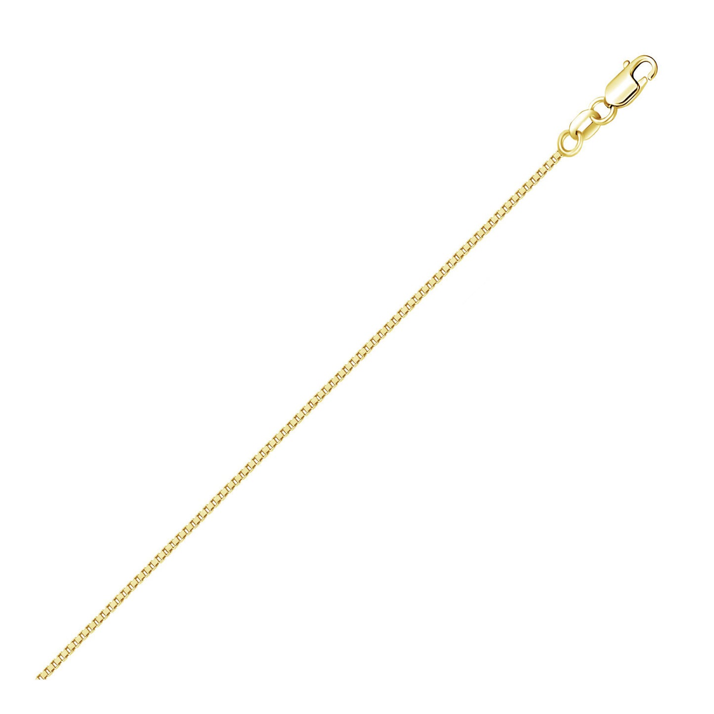 Venetian Box Chain Necklace 0.8mm