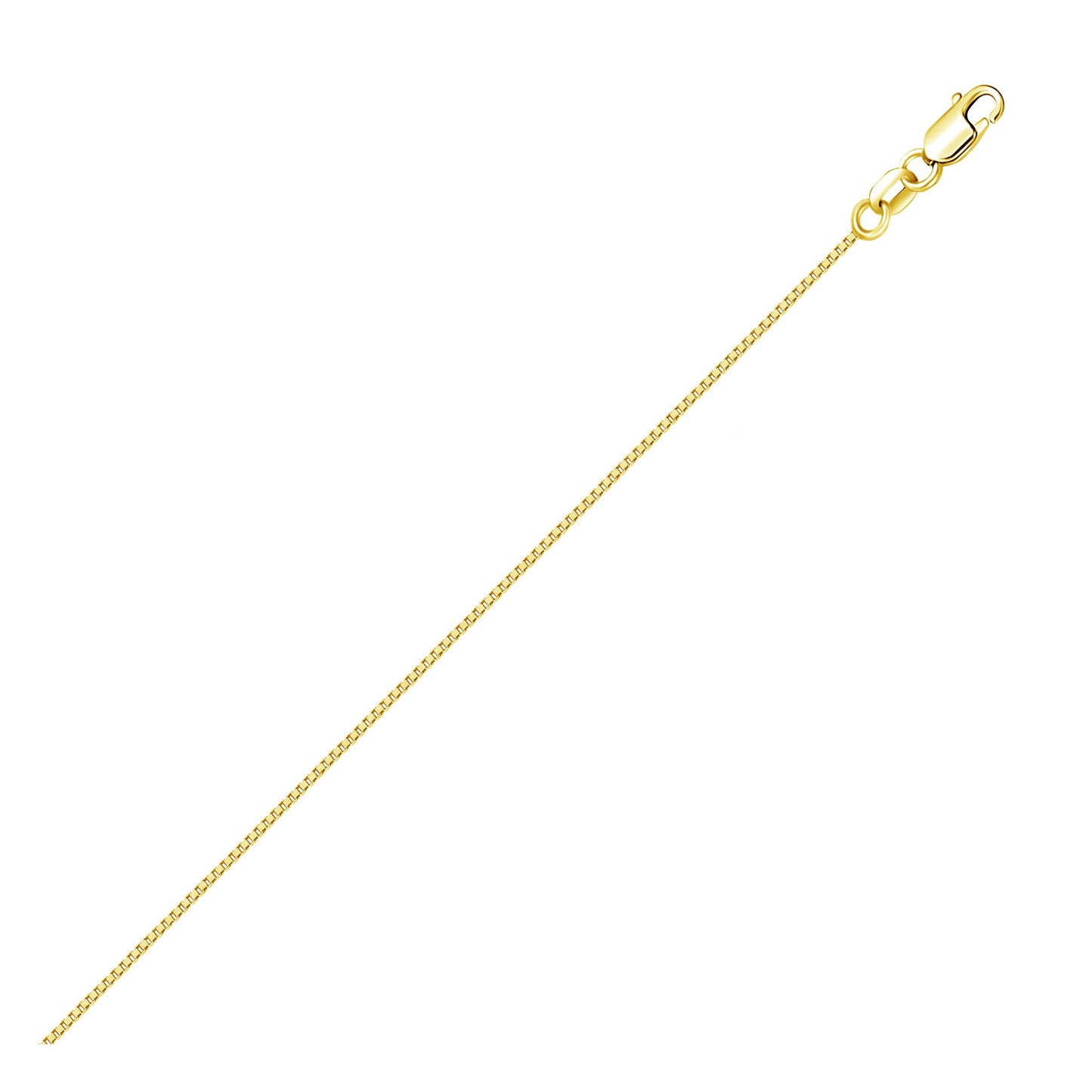 Venetian Box Chain Necklace 0.7mm