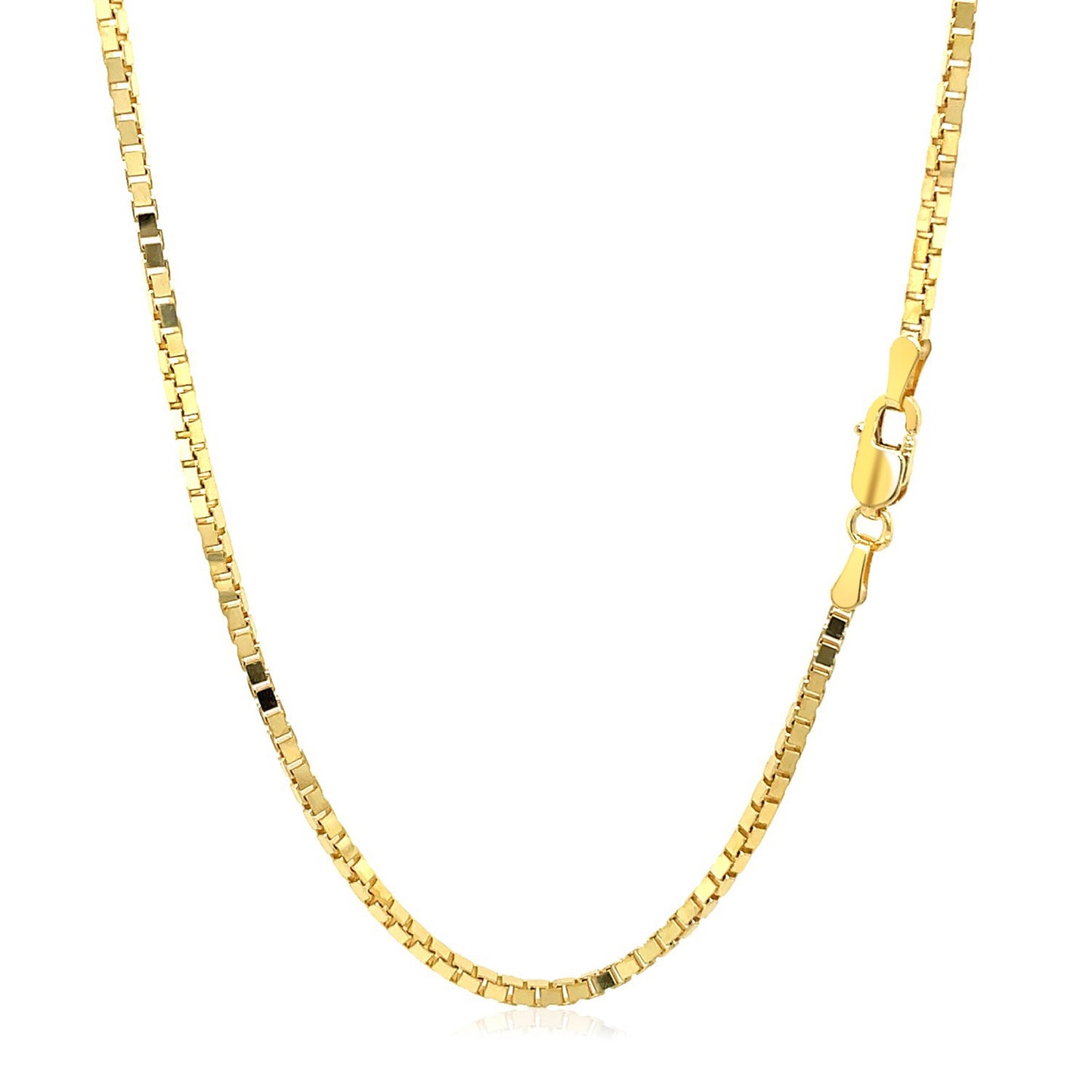 Venetian Box Chain Necklace 1.6mm