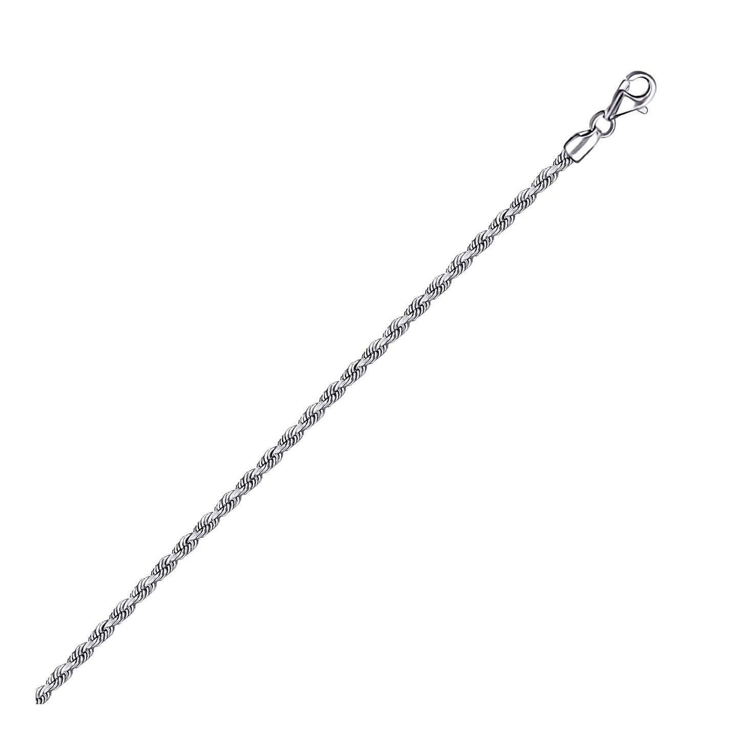 Rope Chain WG Necklace 2.5mm