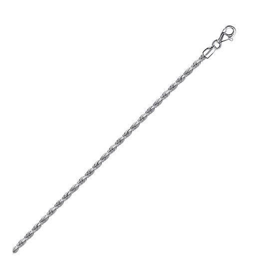 Rope Chain WG Necklace 2.5mm