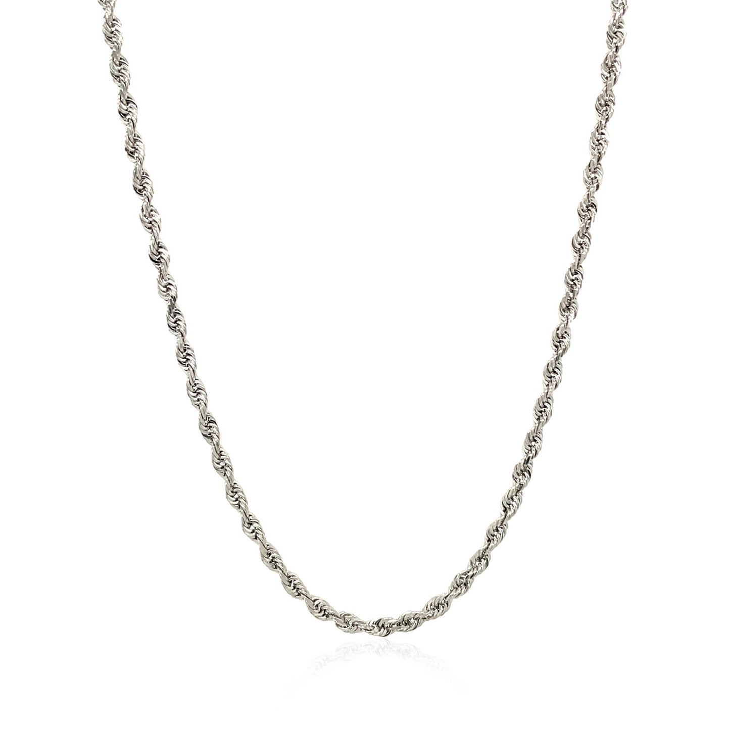 Rope Chain WG Necklace 2.5mm