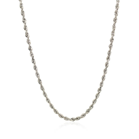 Rope Chain WG Necklace 2.5mm