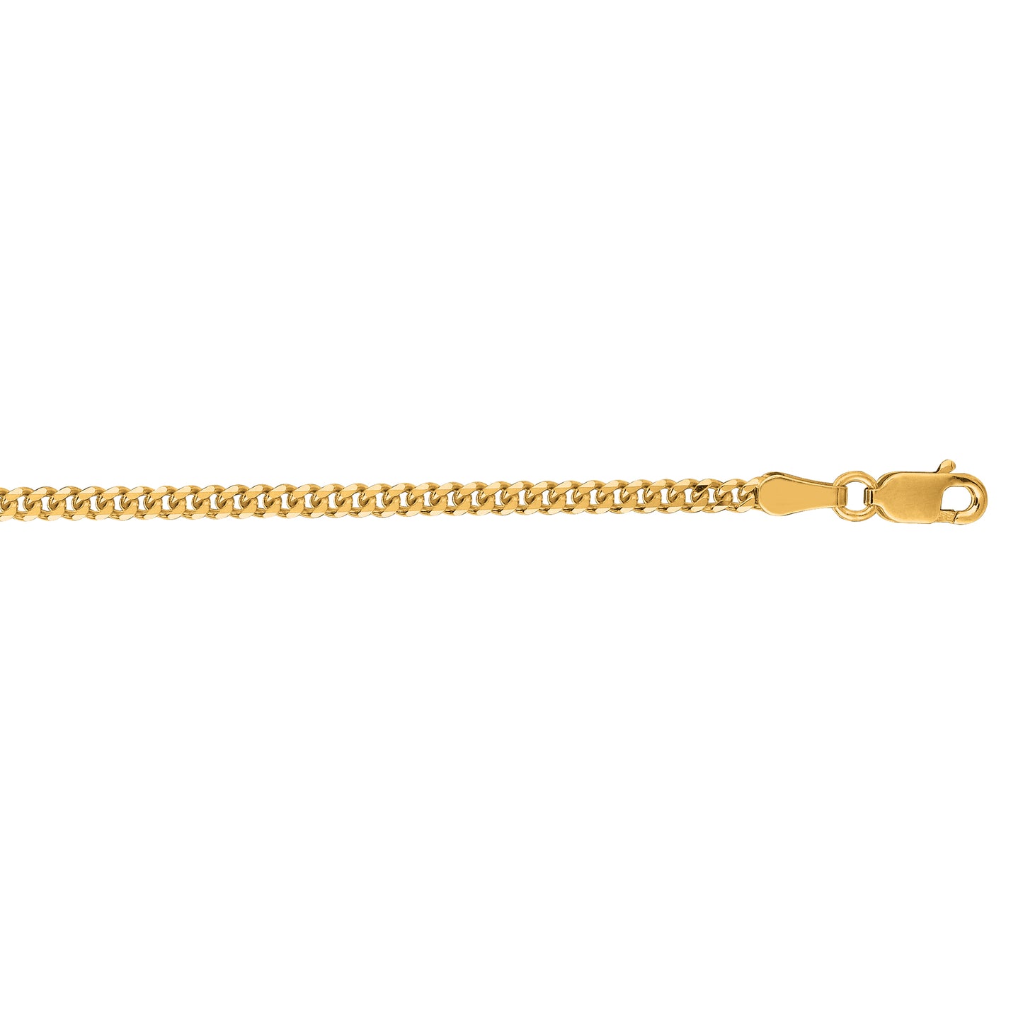 Gourmette Chain Necklace 2.2mm