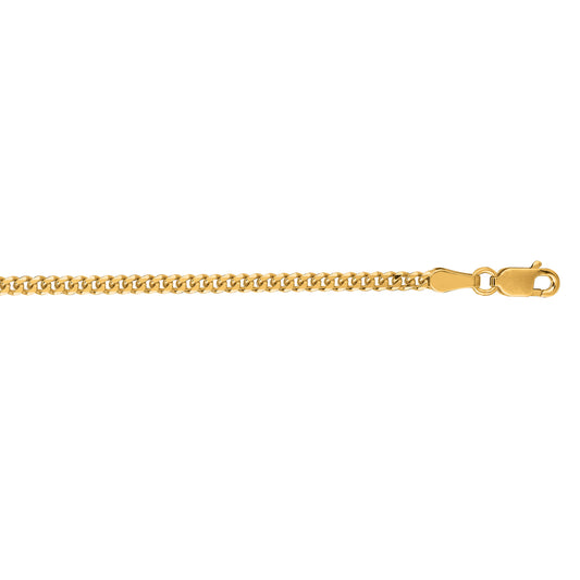 Gourmette Chain Necklace 2.2mm