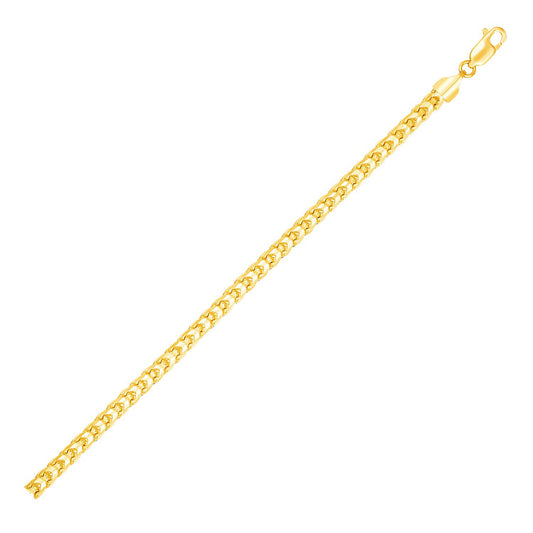 DC Round Franco Necklace 2.7mm