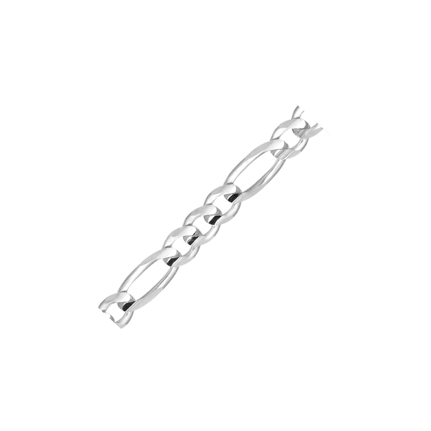 Figaro Chain WG Bracelet 2.8mm