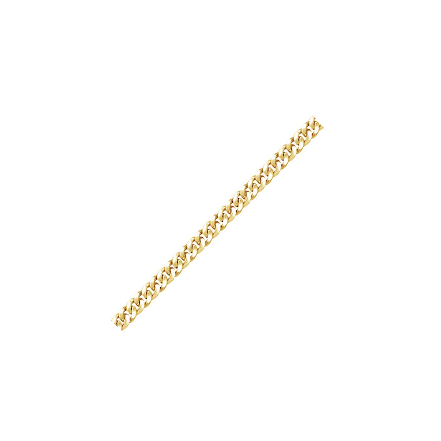 Gourmette Chain Necklace 1.5mm