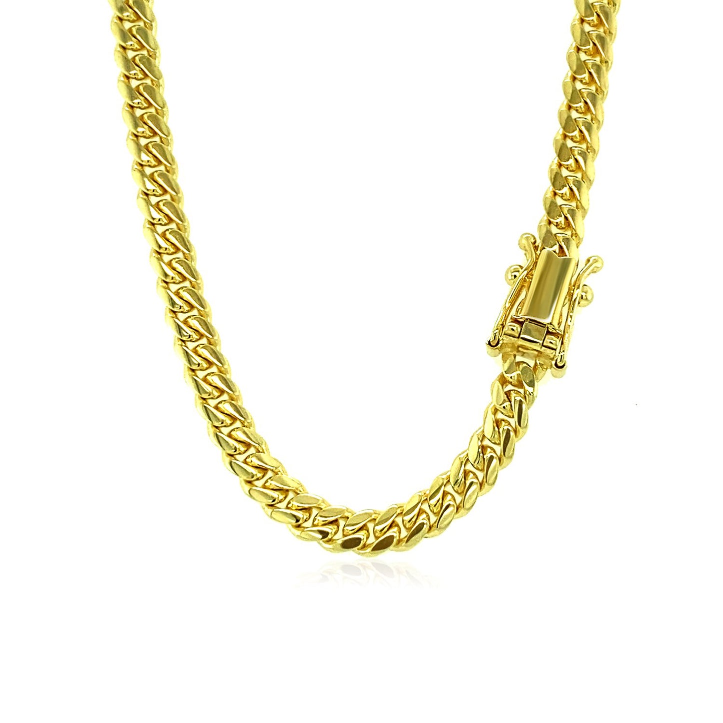 Classic Miami Cuban Necklace 4mm