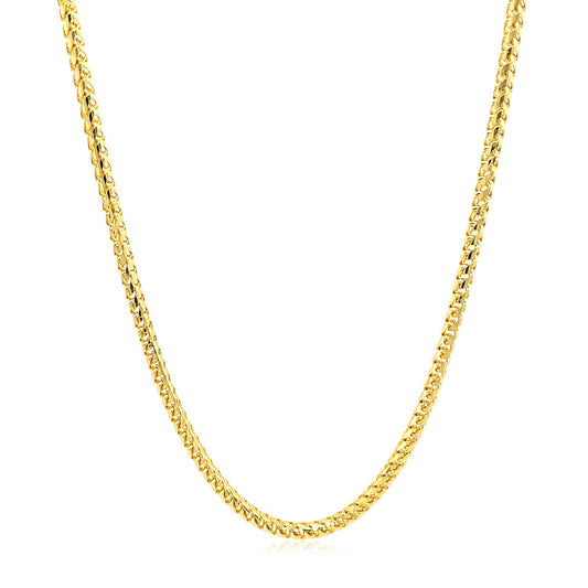 DC Round Franco Necklace 2.2mm