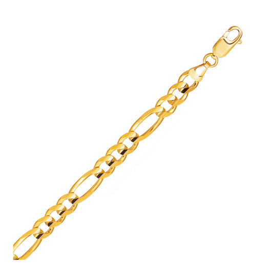 Figaro Chain Necklace 7mm