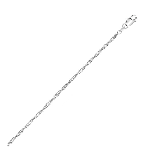 Singapore WG Necklace 2.1mm