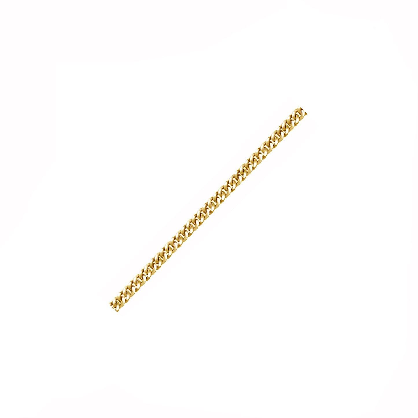 Gourmette Chain Necklace 1mm