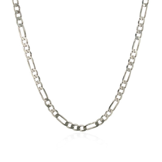 Figaro Chain WG Necklace 3mm