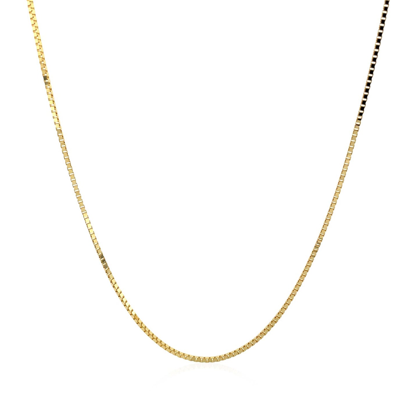 Box Chain Necklace 0.8mm