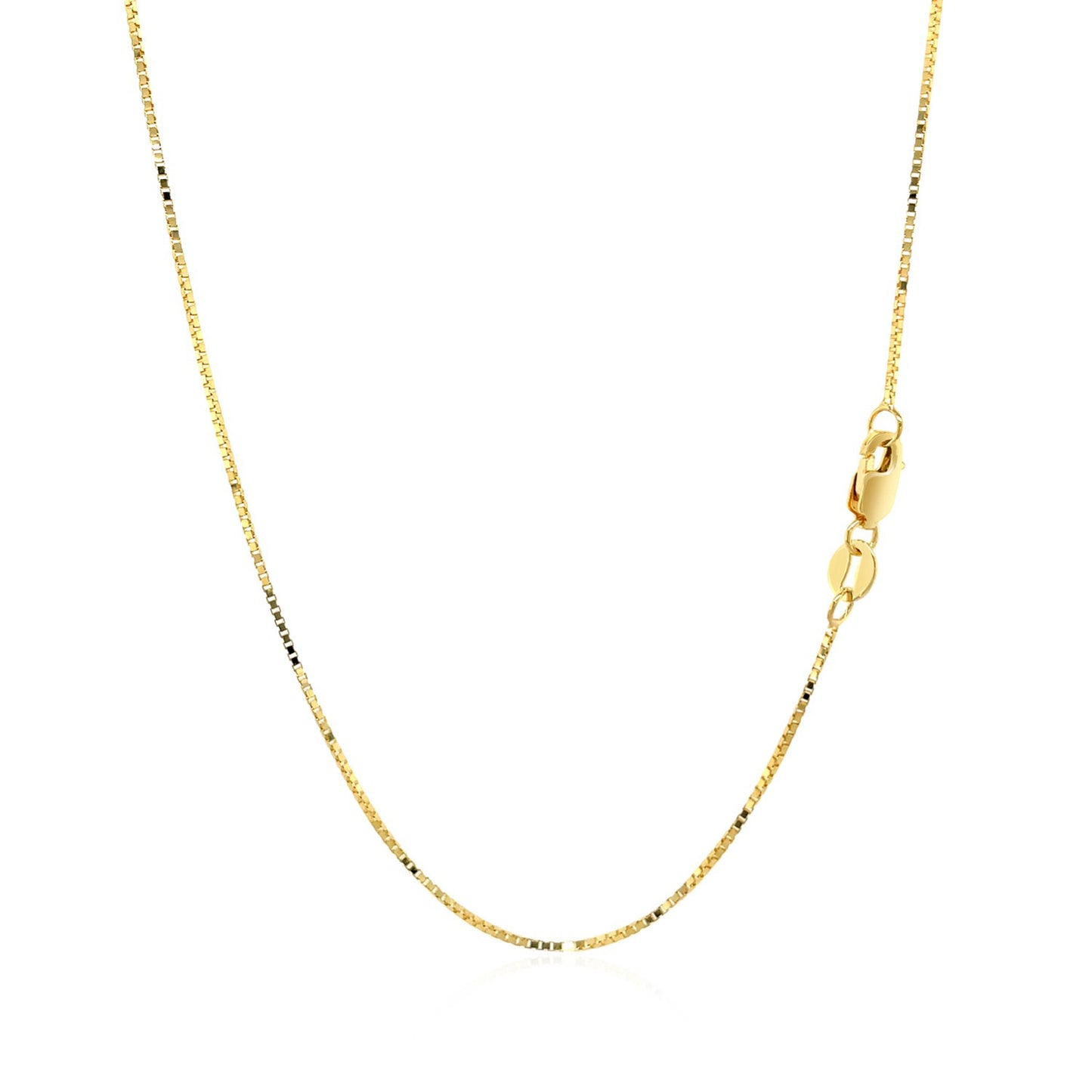 Box Chain Necklace 0.7mm