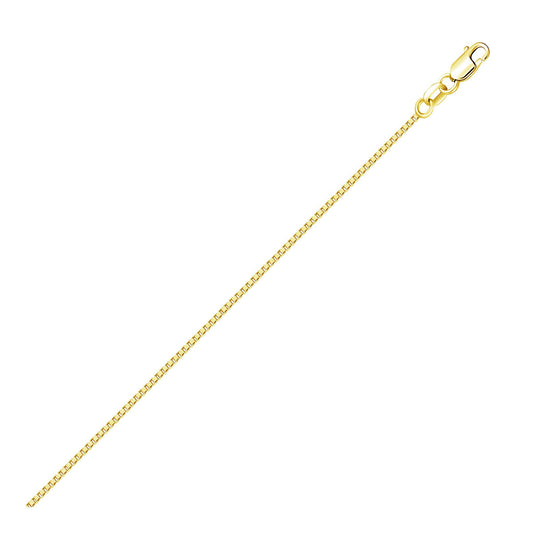 Box Chain Necklace 0.9mm