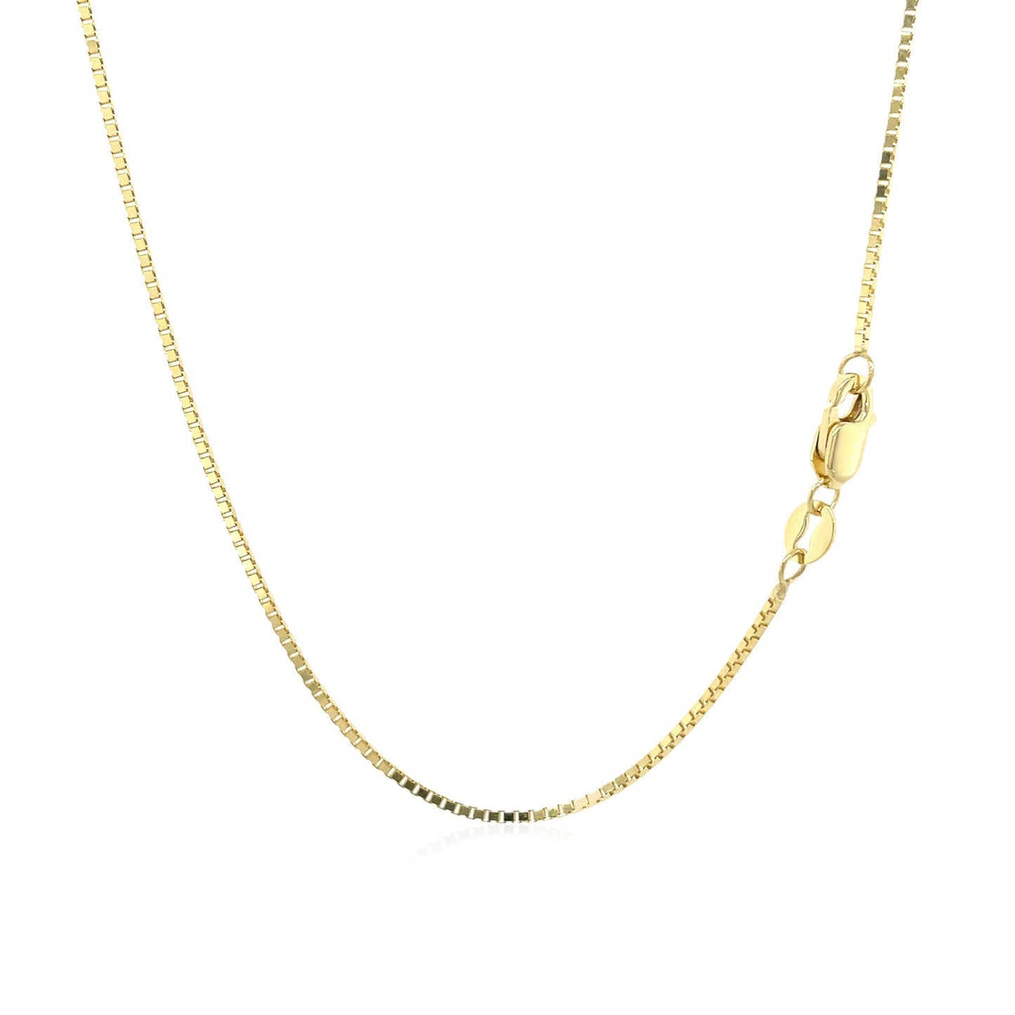 Box Chain Necklace 0.9mm