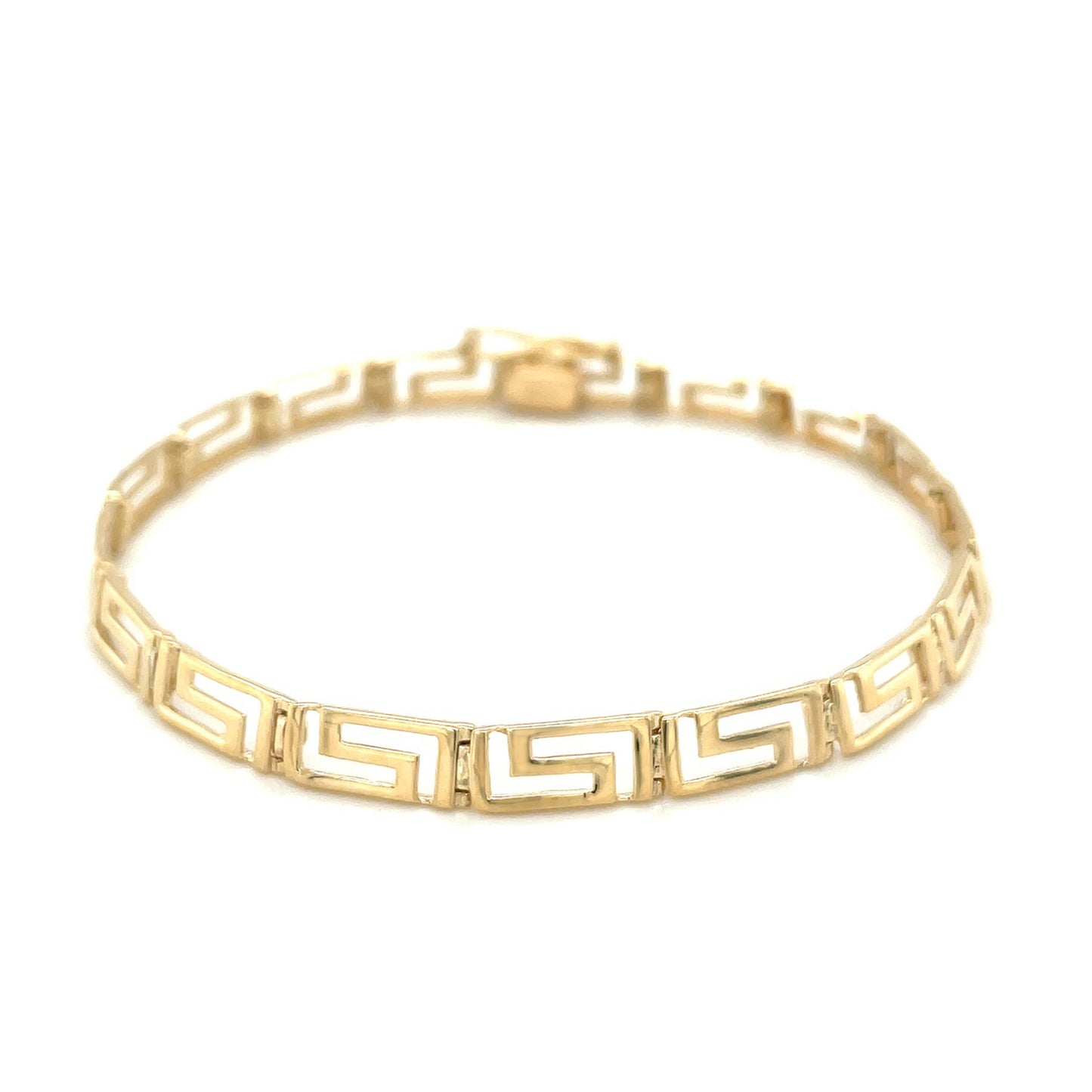 Greek Key Bracelet 6.4mm